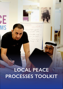 Local peace processes toolkit